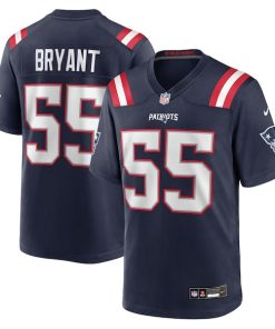 Marcus Bryant New England Patriots Nike Team Game Jersey -  Navy