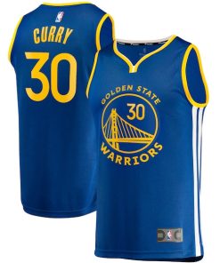 Stephen Curry Golden State Warriors  Fast Break Replica Jersey -  Icon Edition - Royal