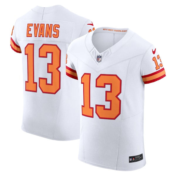 Mike Evans Tampa Bay Buccaneers Nike The '76 Jersey Vapor F.U.S.E. Elite Jersey - White