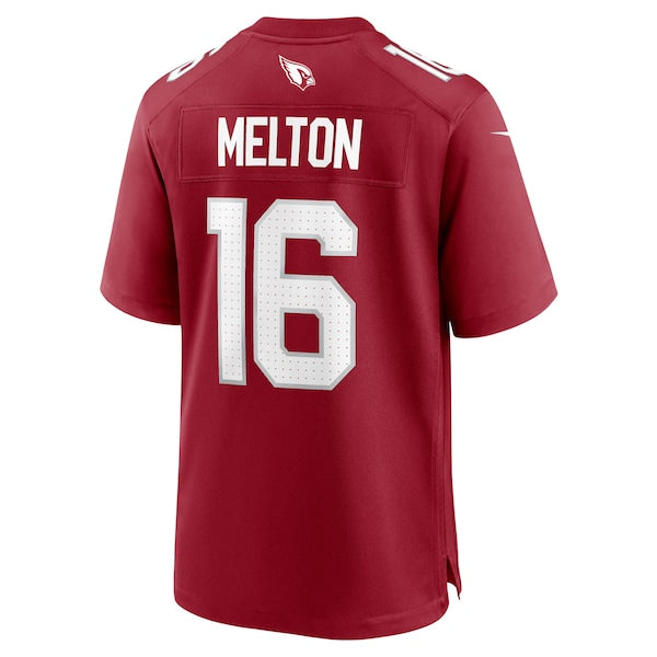 Max Melton Arizona Cardinals Nike Team Game Jersey - Cardinal - Image 4