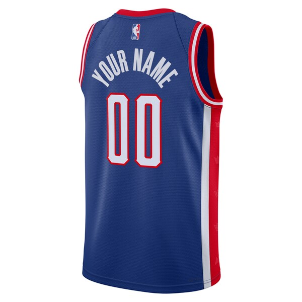 Sacramento Kings Nike Unisex 2024/25 Custom Swingman Jersey - City Edition - Blue - Image 4