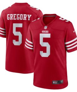 Randy Gregory San Francisco 49ers Nike  Game Jersey -  Scarlet