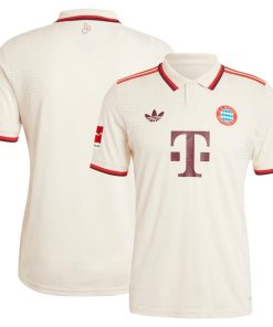 Bayern Munich adidas Originals 2024/25 Third Authentic Jersey - Cream