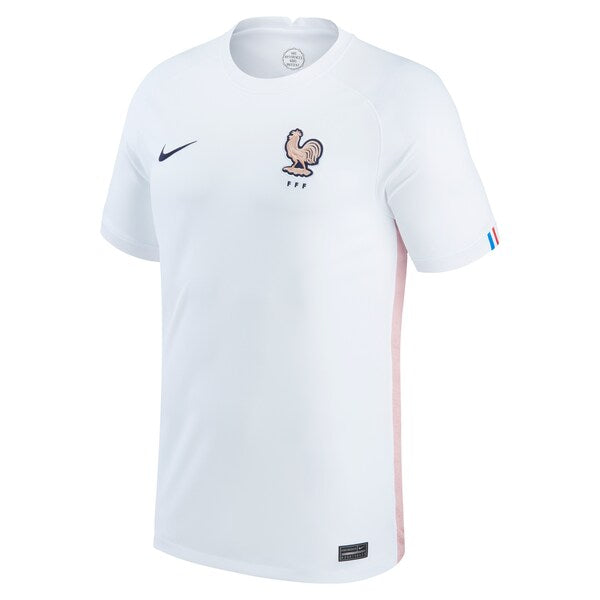 France Women's National Team Nike 2022/23 Away Replica Blank Jersey - White - Image 3