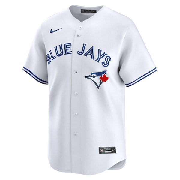 Bo Bichette Toronto Blue Jays Nike Home Limited Jersey - White/Powder Blue - Image 6