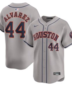 Yordan Alvarez Houston Astros Nike Away Limited Player Jersey - Gray/White