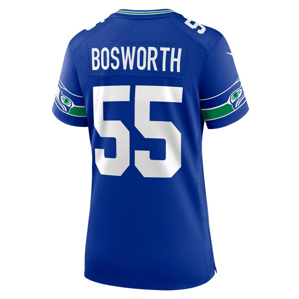 Brian Bosworth Seattle Seahawks Nike Women's Throwback Retired Player Game Jersey - Royal/Navy - Image 4