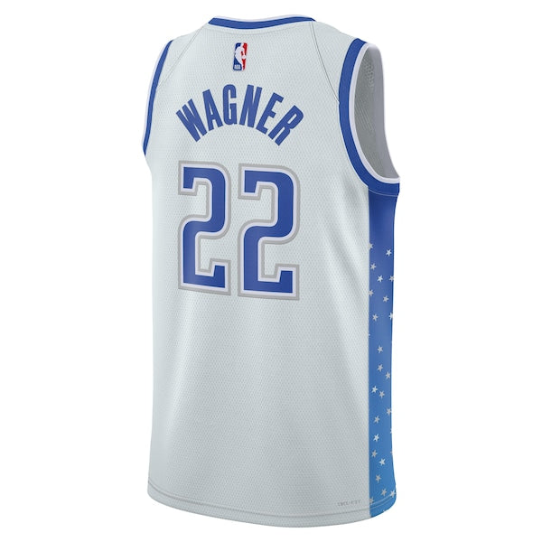 Franz Wagner Orlando Magic Nike Unisex 2025/26 Swingman Jersey - Silver - City Edition - Image 3