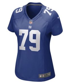 Alternative view of Tyre Phillips New York Giants Nike Women's Game Player Jersey - Royal