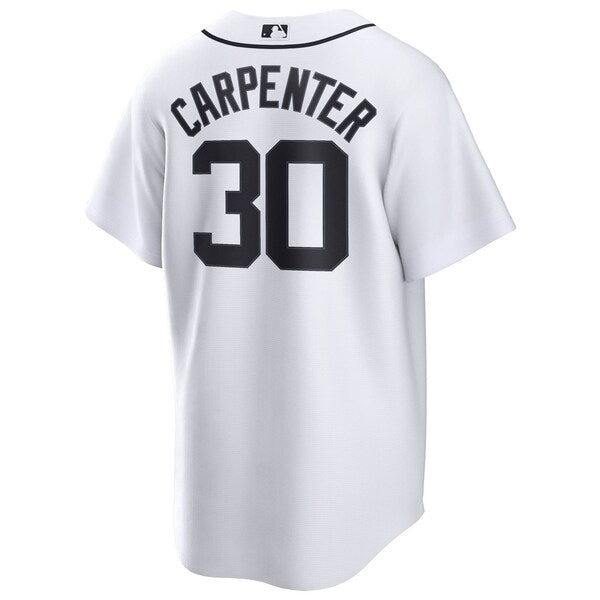 Kerry Carpenter Detroit Tigers Nike Home Replica Jersey - White - Image 3