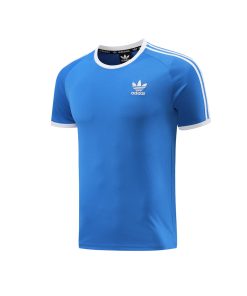 Alternative view of Adidas Short Sleeve Training Jersey Set - AD07- Sky Blue