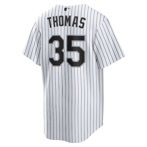Frank Thomas Chicago White Sox Nike Home Retired Player Replica Jersey - White - Image 3