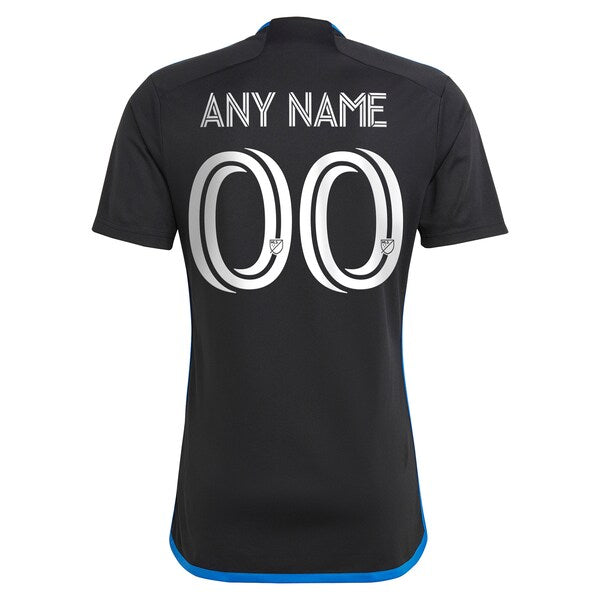 San Jose Earthquakes adidas 2024 Active Fault Jersey Replica Custom Jersey - Blue - Image 3