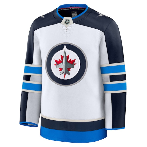 Winnipeg Jets Away Premium Jersey - White/Navy - Image 4