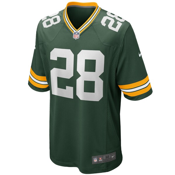 AJ Dillon Green Bay Packers Nike Game Player Jersey - Green - Image 2