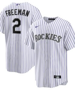 Tyler Freeman Colorado Rockies Nike  Youth Home Replica Jersey - White