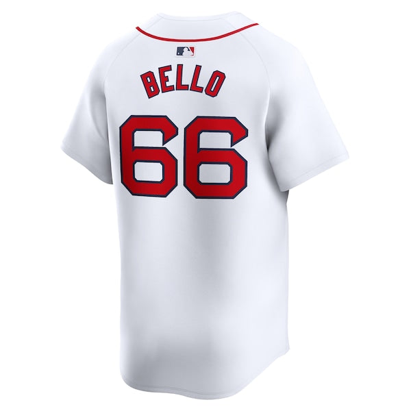Brayan Bello Boston Red Sox Nike Home Limited Player Jersey - White - Image 3