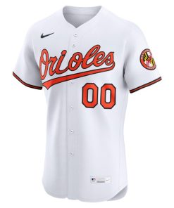 Alternative view of Baltimore Orioles Nike  Home Elite Pick-A-Player Retired Roster Jersey - White