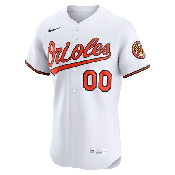 Baltimore Orioles Nike Home Elite Pick-A-Player Retired Roster Jersey - White - Image 2