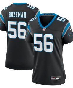 Bradley Bozeman Carolina Panthers Nike Women's Team Game Jersey - Black