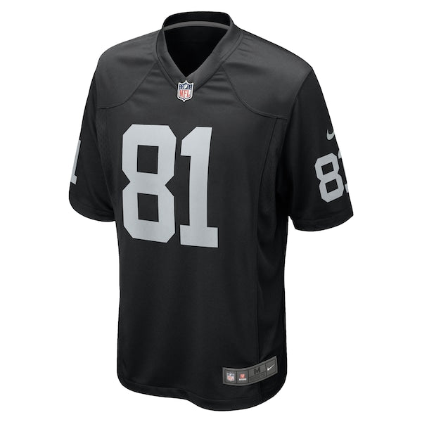 Austin Hooper Las Vegas Raiders Nike Team Game Jersey - Black - Image 2