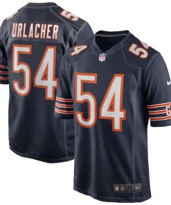 Brian Urlacher Chicago Bears Nike Game Retired Player Jersey - Navy/Orange/White