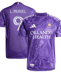 Luis Muriel Orlando City SC adidas 2025 Perfect Storm Authentic Player Jersey - Purple