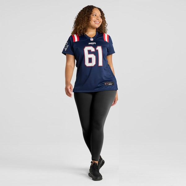 Lester Cotton Sr. New England Patriots Nike Women's Team Game Jersey - Navy - Image 6