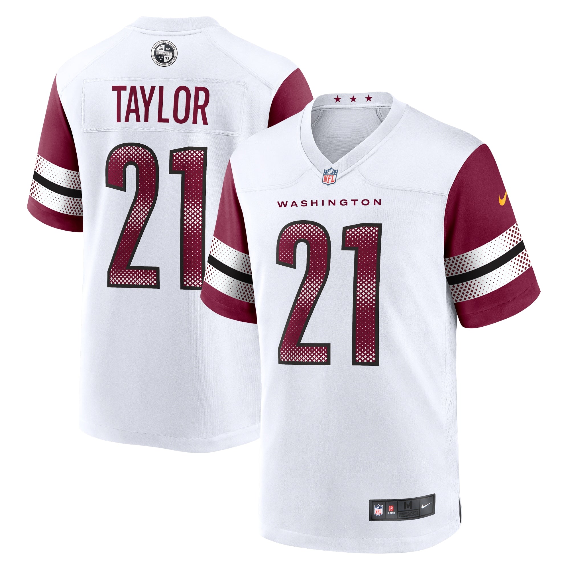 Sean Taylor Washington Commanders Nike Retired Player Game Jersey - Burgundy/White - Image 5