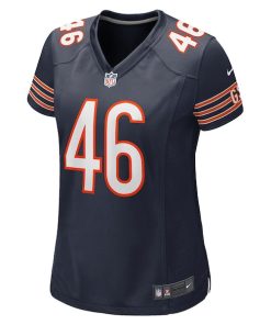 Alternative view of John Parker Romo Chicago Bears Nike Women's Team Game Jersey -  Navy