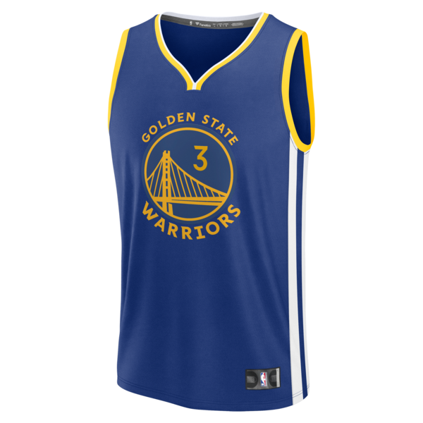 Will Richard Golden State Warriors Fast Break Replica Jersey - Blue - Icon Edition - Image 2