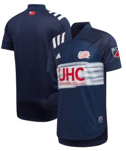 New England Revolution adidas 2021 Primary Authentic Jersey - Navy