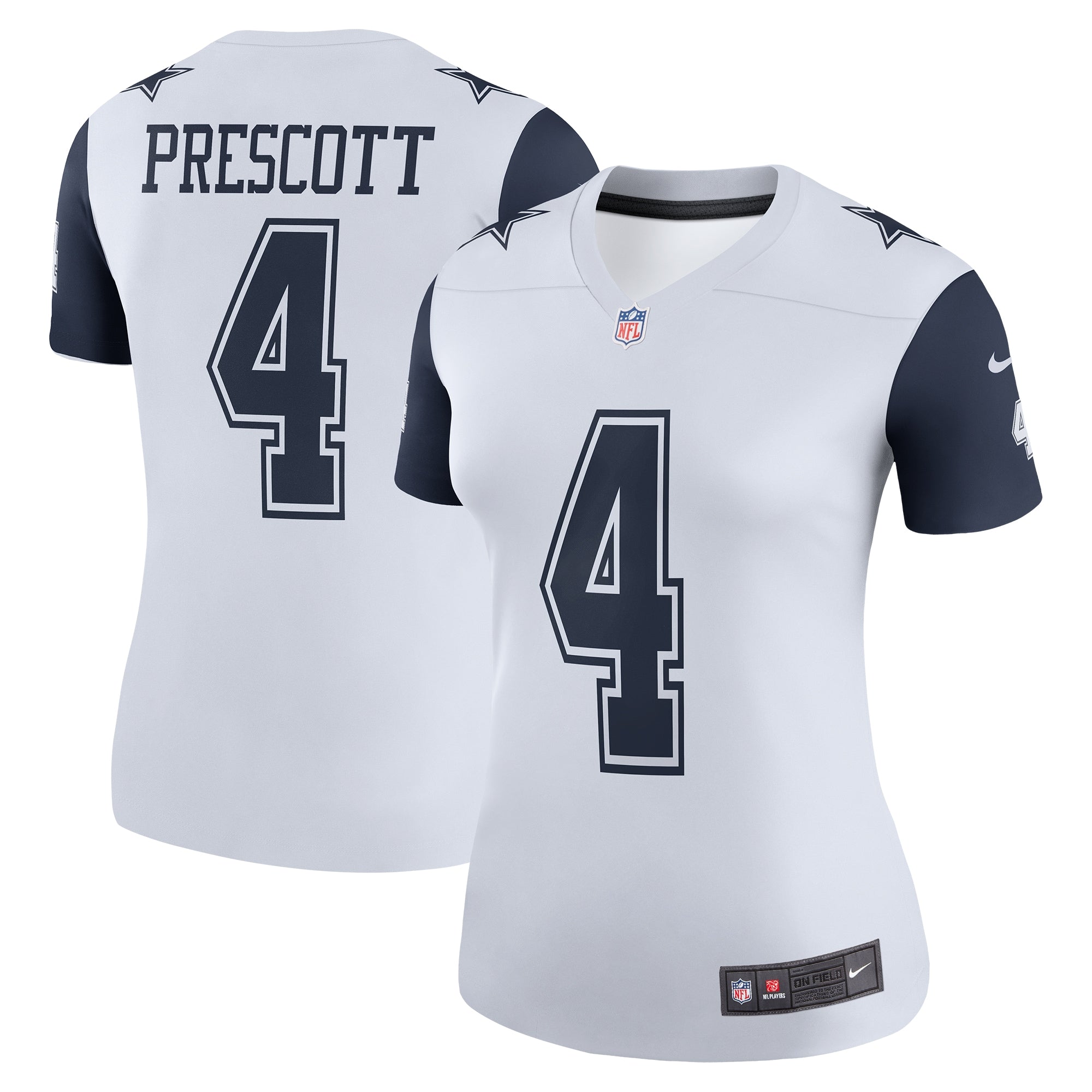 Dak Prescott Dallas Cowboys Nike Women's Legend Player Jersey - Navy/White - Image 5