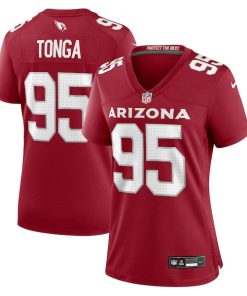 Khyiris Tonga Arizona Cardinals Nike Women's  Game Jersey -  Cardinal