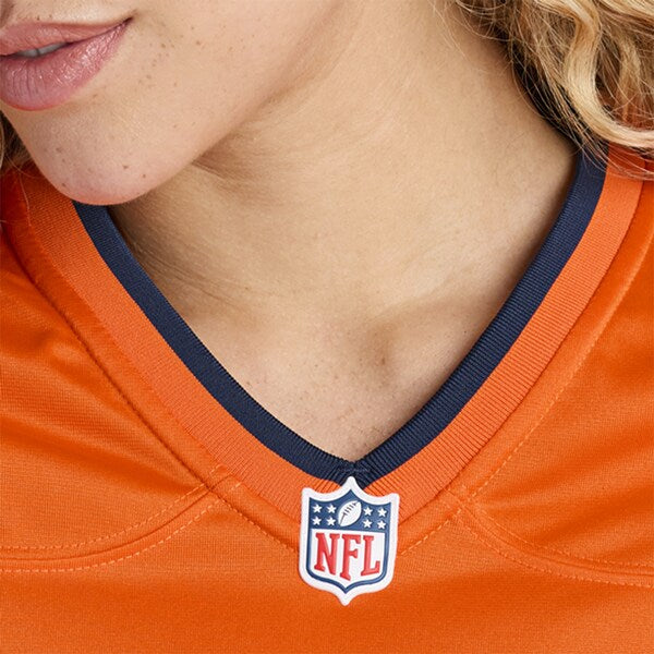 Evan Engram Denver Broncos Nike Women's Team Game Jersey - Orange - Image 9