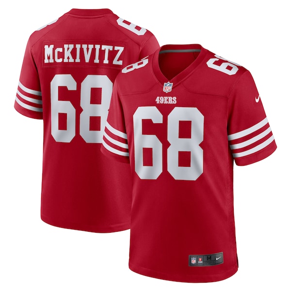 Colton McKivitz San Francisco 49ers Nike Game Jersey - Scarlet
