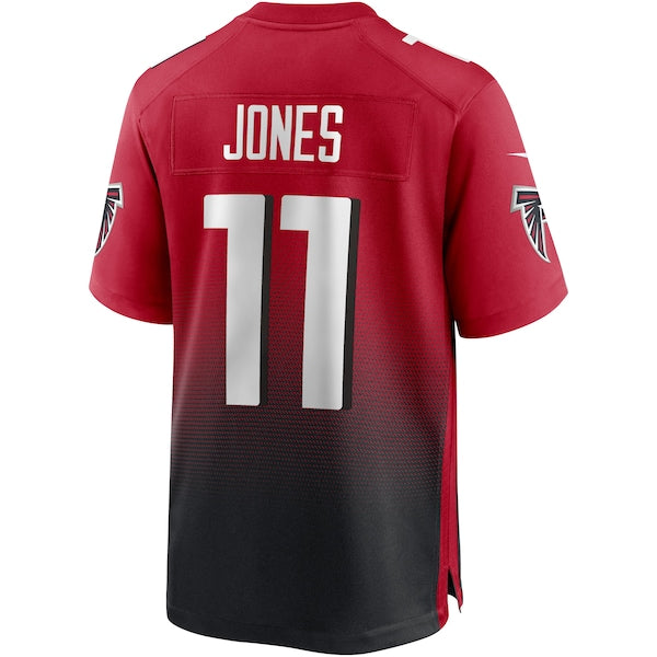 Men's Atlanta Falcons Julio Jones Nike Red 2nd Alternate Game Jersey - Image 3