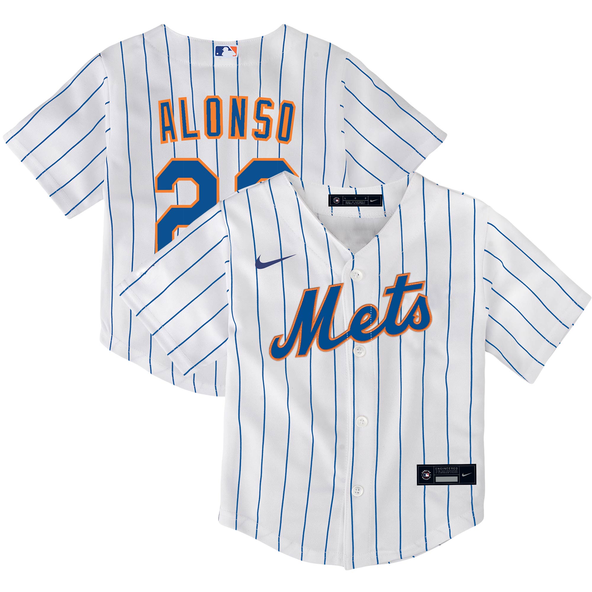 Pete Alonso New York Mets Nike Toddler Alternate Replica Player Jersey - Royal/White - Image 5
