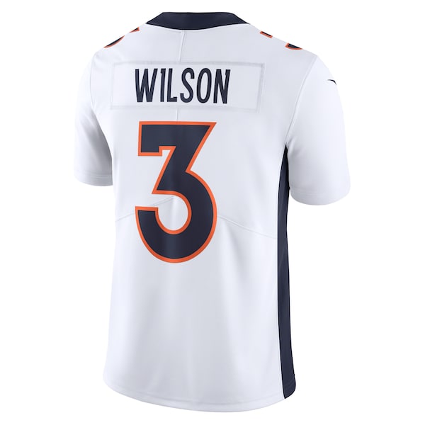 Russell Wilson Denver Broncos Nike Vapor Untouchable Limited Jersey - White/Navy/Orange - Image 4