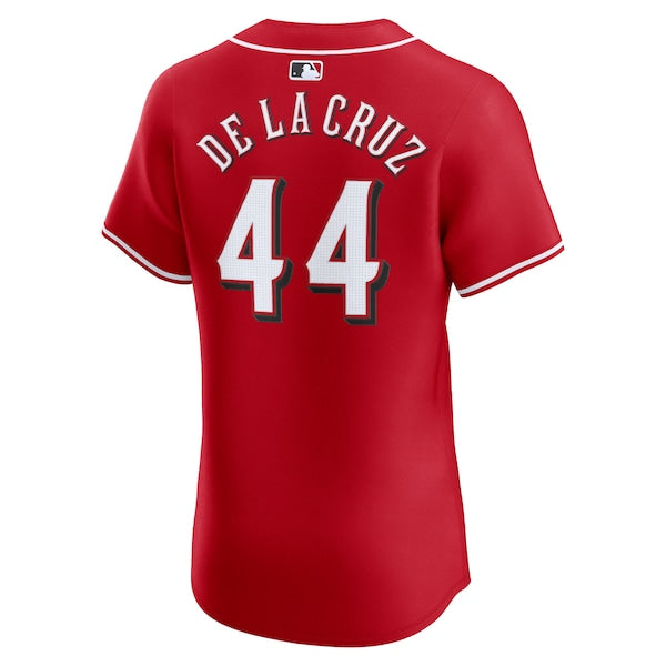 Elly De La Cruz Cincinnati Reds Nike 2nd Alternate Elite Player Jersey - Red - Image 4