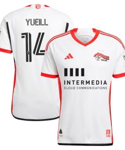 Jackson Yueill San Jose Earthquakes adidas 2024 The 50 Kit Authentic Player Jersey - White