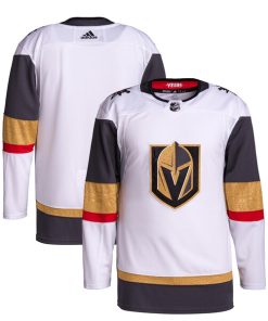 Vegas Golden Knights adidas Away Primegreen Authentic Jersey?¨C White