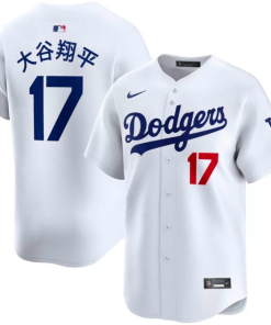 Shohei Ohtani Los Angeles Dodgers Youth Nike Home Limited Player Jersey - Japanese named - White