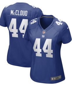 Nick McCloud New York Giants Nike Women's Game Player Jersey - Royal