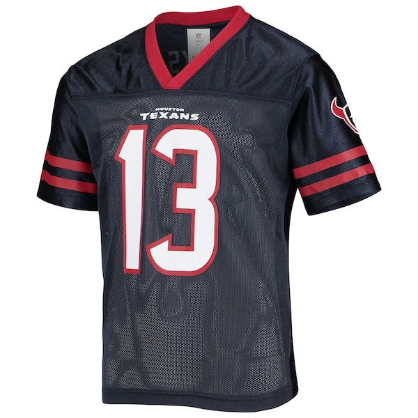 Youth Brandin Cooks Navy Houston Texans Replica Jersey - Image 2