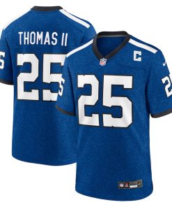 Rodney Thomas II Indianapolis Colts Nike Indiana Nights Alternate Game Jersey - Royal