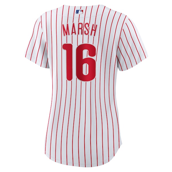 Brandon Marsh Philadelphia Phillies Nike Women's Home Replica Jersey - White - Image 3
