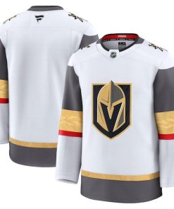 Alternative view of Vegas Golden Knights  Away Premium Jersey - White/Gold/Gray