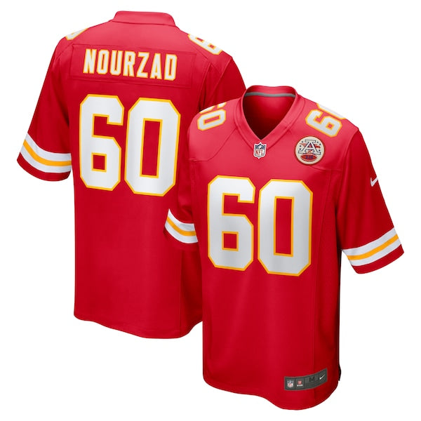 Hunter Nourzad Kansas City Chiefs Nike Game Jersey - Red - Image 2