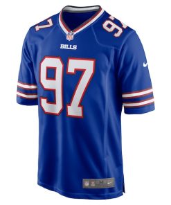Alternative view of Zion Logue Buffalo Bills Nike Team Game Jersey -  Royal